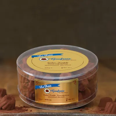 Produktbild von Goufrais Kakaokonfekt Gugelhupf Le Petit Genussbox (150 Stück) (525g)