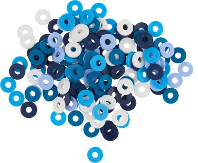 Produktbild von Katsuki Perlenmix, Ø 5 mm, ca. 100 Stück Blue Jeans