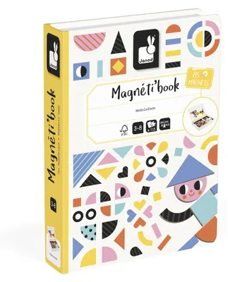 Produktbild von Janod Magnetibook - Lernspiel Magnetisches Moduloform für Kinder