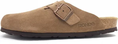 Produktbild von Rohde Grado Herrenschuhe Hausschuhe Pantolette Braun Freizeit, Schuhgröße:40 EU