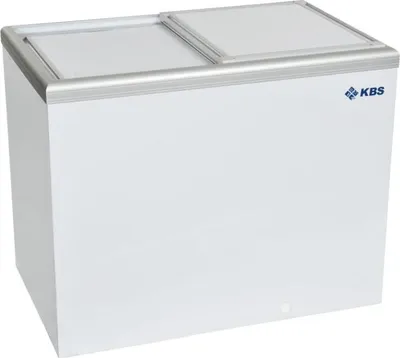 Obrázek produktu pro Truhlicový mrazák KBS s posuvným víkem, 265 litrů, 1094 x 694 x 867 mm, bílý, 230 V