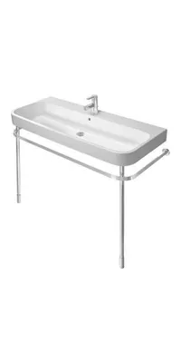 Immagine prodotto di Duravit Console métallique Happy D.2 pour 231812, réglable en hauteur, chromé, 0030791000, 0030791000
