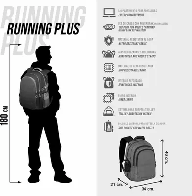 Produktbild von Disney Mickey Move anpassungsfä higer Rucksack 44cm