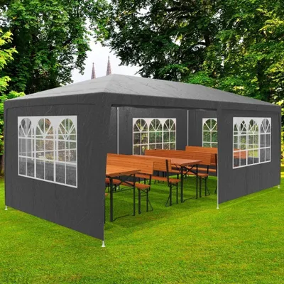 Obrázek produktu pro Zahradní párty stan 3x6x2,5m | antracit
