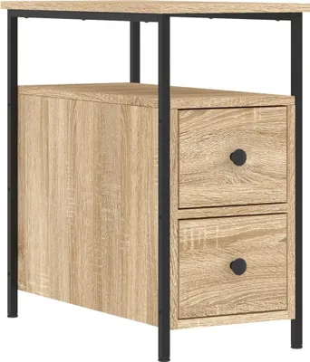 Obrázok produktu pre vidaXL Nočný stolík Sonoma Dub 30x60x60 cm odvodený výrobok z dreva