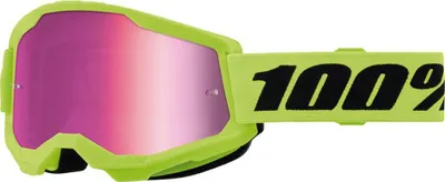 Image de 100percent Strata 2 Lunettes de soleil Rose Miroir Lentille rose/CAT3 Rose Miroir Lentille rose/CAT3