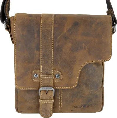 Produktbild von Greenburry Vintage 1650/5-25 Leder Messenger Schultertasche