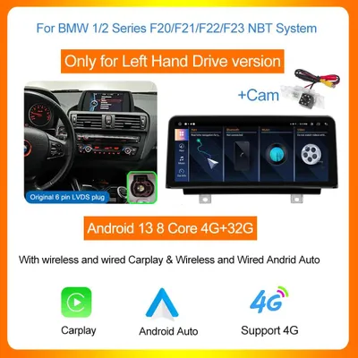Produktbild von Autoradio-Navigationssystem mit 10,25-Zoll-Display, Android 13, Multimediaspieler mit kabellosem CarPlay und Android Auto