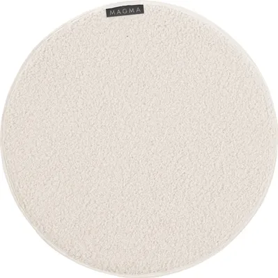 Produktbild von Sitzkissen - Creme - Polyester - Ø 35 cm - Schaffellimitat