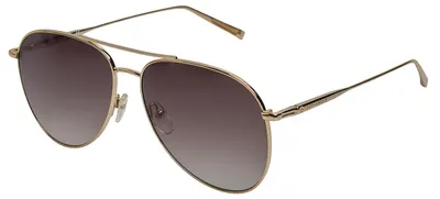 Produktbild von Longchamp LO139S Sonnenbrille im Pilotenstil aus Metall für Damen