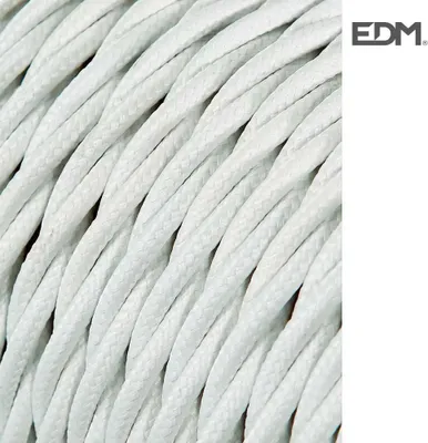 Immagine prodotto di Cavo tessile ritorto 2x0,75mm bianco 5m