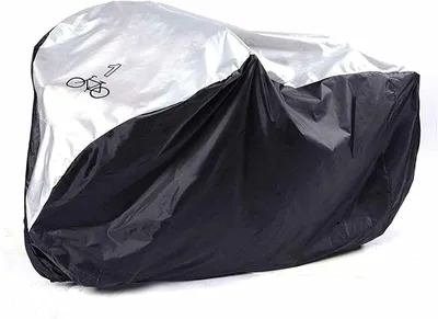 Imagen del producto de Funda impermeable para bicicleta, de 190x72x110 cm, para bicicletas de montaña y bicicletas eléctricas de 26 pulgadas