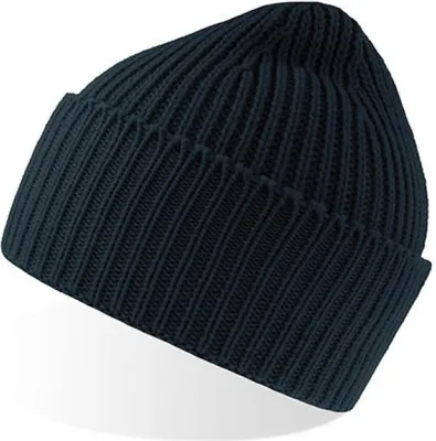 Image de Atlantis OAKB | Oak Beanie Polyester recyclé - Couleur : Navy - Taille : One Size