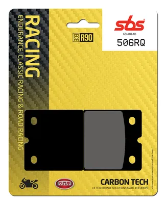 Produktbild von Bremsbeläge SBS 506RQ Road Racing Carbon Tech