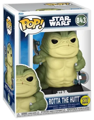 Obrázok produktu pre Figúrka POP Star Wars: Mandalorian a Grogu - Rotta the Hutt