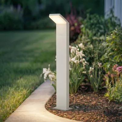 Produktbild von Arcchio LED-Wegeleuchte Yolena, 100 cm, weiß, IP65