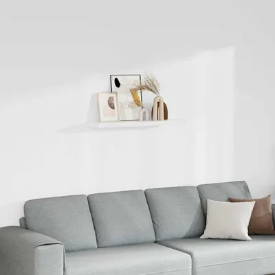 Immagine prodotto di vidaXL Scaffale galleggiante bianco 90x23,5x3,8 cm MDF