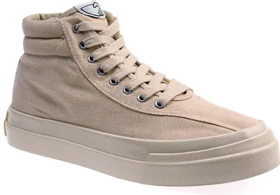 Produktbild von Stepney Ankle Trainers Workers Club Damen Varden Canvas Beige Turnschuhe Größe: 36