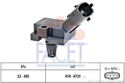 Produktbild von FACET Luftdrucksensor Höhenanpassung 10.3186 für FORD FOCUS III Turnier