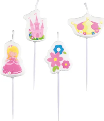 Produktbild von Mini Figurenkerzen Prinzessin Amscan 9900406
