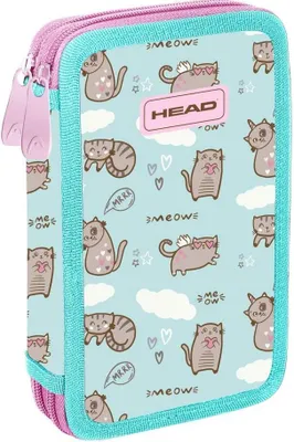 Image de Astra Head Meow, trousse à crayons, 1 pièce
