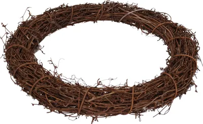 Immagine prodotto di Ghirlanda decorativa in rattan, diametro 35 cm