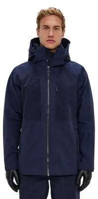 Produktbild von Altitude 8848 Herren Skijacke Andrew Cord 4303 wind- & wasserdicht, verstellbare Kapuze, dunkelblau