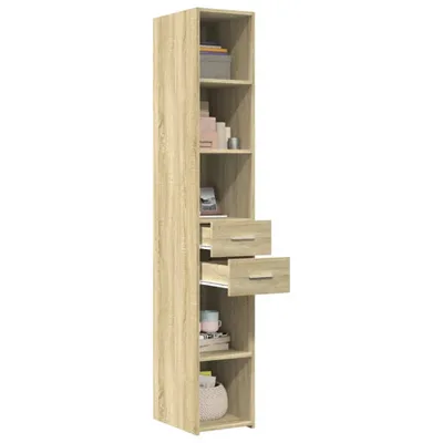 Obrázek produktu pro vidaXL Highboard Sonoma-dub 30x42,5x185 cm materiál na bázi dřeva