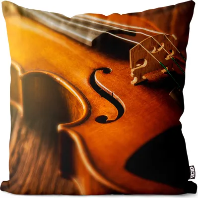 Produktbild von VOID Violine Klassische Musik Kissenbezug Kissenhülle Sofakissen Kissen Deko Outdoor-Kissen Dekokissen