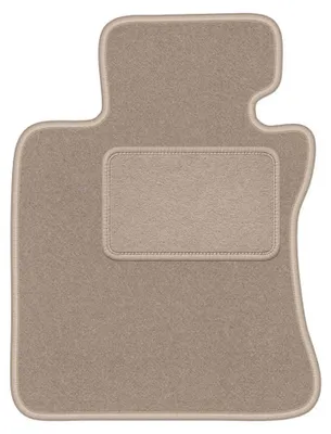 Immagine prodotto di Tappetino guidatore in moquette per BMW Serie 6 E64 2003-2010 (cabrio) – 1 pezzo, beige, su misura – Wielganizator LUX