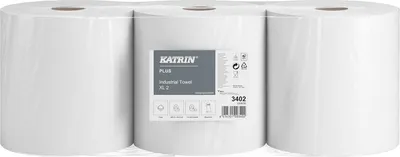 Zdjęcie produktu dla Ręcznik papierowy biały 189mb. 2w. Katrin 3 szt.