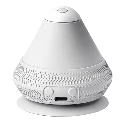 Produktbild von Elektrischer Massageball,Vibrations-Massagegerät, Saugnapf & Heizfunktion, Faszienrolle für Tiefengewebsmassage von Füßen, Schultern & Rücken
