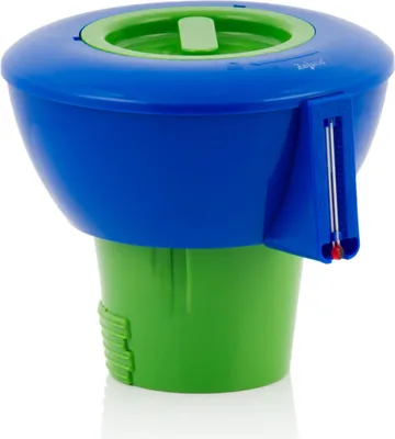 Produktbild von 2 Pool Dosierschwimmer mit Thermometer | Chlor Dosierer, Chlorspender