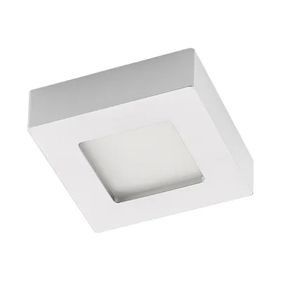 Produktbild von Prios LED-Deckenleuchte Alette, silber, 12,2 cm, dimmbar