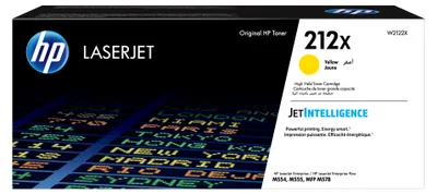 Produktbild von HP 212X - Hohe Ergiebigkeit - Gelb - original - LaserJet - Tonerpatrone (W2122X)
