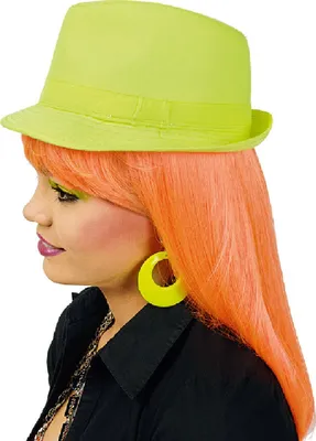 Produktbild von K10250920-28 neongelb Damen Herren Neon-Discohut