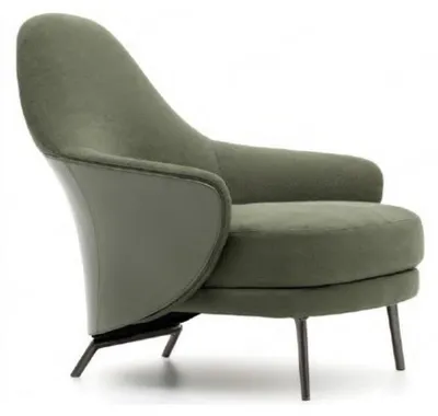 Immagine prodotto di Poltrona poltrona imbottita chaise longue soggiorno sala da pranzo verde