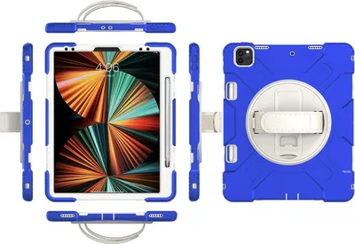 Zdjęcie produktu dla Etui na iPada Pro 12,9" z podstawką i uchwytem na rysik Niebieski
