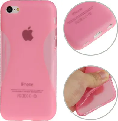 Produktbild von Handyhülle TPU Case für Handy Apple iPhone 5C pink