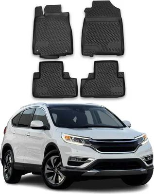 Zdjęcie produktu dla 2012-2016 Honda CR-V dywaniki podłogowe TPE czarne 4 szt