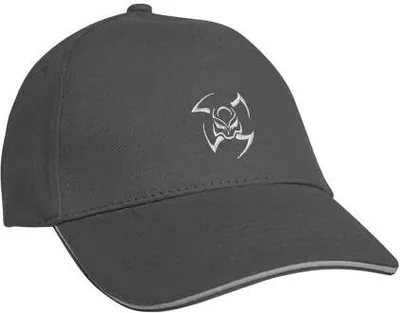 Produktbild von Baseballcap mit Einstickung Tribal 68106 versch. Farben Color - grau