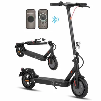 Produktbild von Draixcor E9T E-Scooter mit Straßenzulassung ABE, 10 Zoll Wabenreifen, 500W, 20 km/h, App, LED-Display, faltbar, Scheibenbremse, Doppelfederung, 120 kg