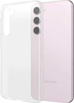 Produktbild von SAFE. by PanzerGlass - Hintere Abdeckung für Mobiltelefon - Thermoplastisches Polyurethan (TPU) - durchsichtig - für Samsung Galaxy S23+