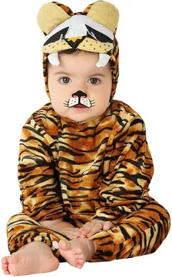 Produktbild von Atosa Tiger Baby Kostüm Gelb 12-24 Months Gelb 12-24 Months