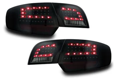 Obrázek produktu pro Originální sada zadních světel Litec LED black smoke pro Audi A3 8P Sportback 03-08