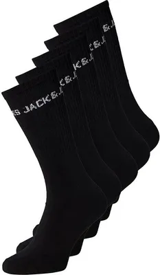 Produktbild von Jack & Jones 12219499_2161_976514_38/43, Schwarz, Erwachsener, 38 - 43, Baumwolle, Polyester, Elasthan, 72% Baumwolle, 26% Polyester, 2% Elasthane, Nicht bleichen