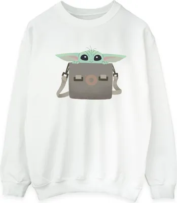 Produktbild von Star Wars - "The Mandalorian" Sweatshirt für Herren BI46731 (XL) (Weiß)