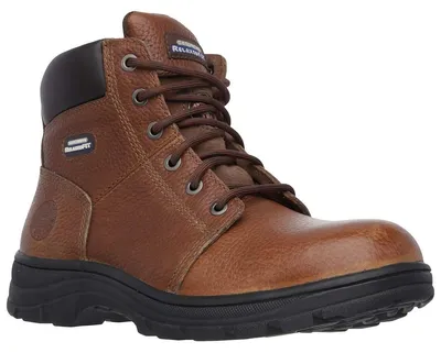 Produktbild von Skechers Herren Workshire Kampfstiefel, Black Embossed Leather, 45 EU