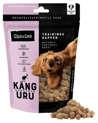 Produktbild von Chewies Trainings-Happen Känguru 175 g