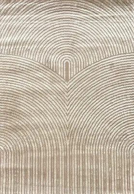 Produktbild von Teppich Wohnzimmer Kurzflor Schlafzimmer Wellen Hochtief-Muster/ Modern lebendige Optik